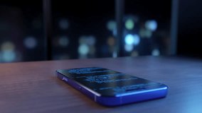 Cloud computing concept: smartphone managing digital data, files, folders. Secure, fast information transfer, storage, Modern technology, network, cybersecurity, mobile solutions - Powered by Shutterstock - Get 15% off with code: PIKWIZARD15