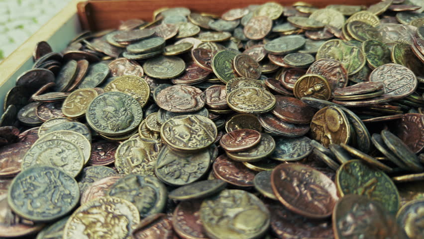 Coins Figures of the Historical Ancient City of Pergamon Acropolis