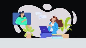 A student engages in online learning using a laptop, symbolizing digital education, remote study, and virtual classrooms. Represents e-learning, self-study, and the modern blend of technology and educ - Powered by Shutterstock - Get 15% off with code: PIKWIZARD15