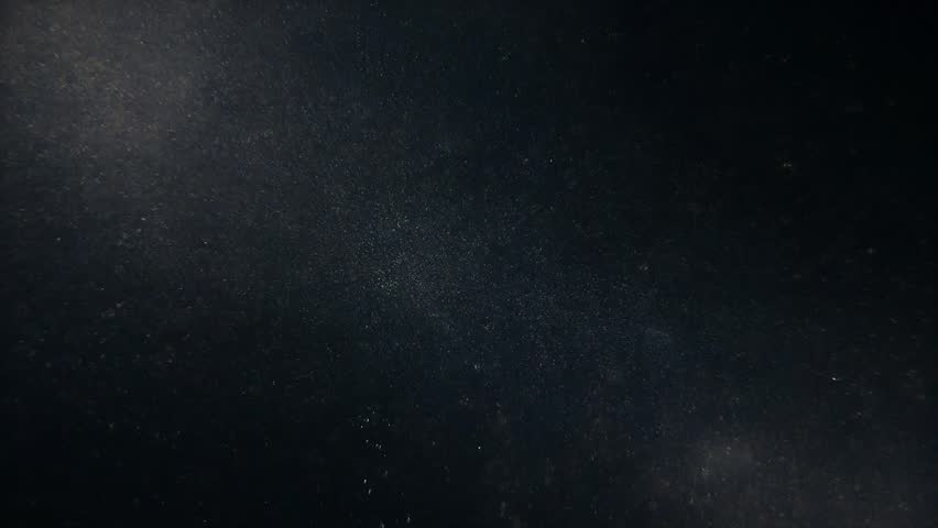 Space Dust, Noise, Sparkles On Black Background. For Overlay