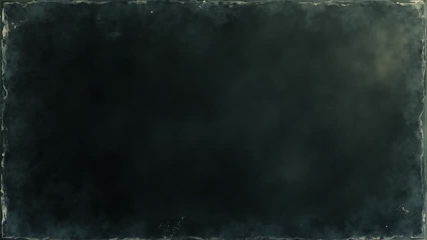 Seamless Old Film Texture, Retro Frame With Dust And Noise IOolated on Dark Background, Old Film Emulation