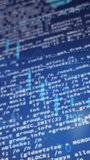 Animation of data processing and diagrams on blue background. global business, finances, connections and digital interface concept digitally generated video. - Powered by Shutterstock - Get 15% off with code: PIKWIZARD15