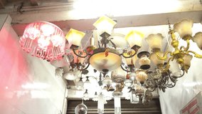 Vintage ceiling lamp at Flea Market, India - Powered by Shutterstock - Get 15% off with code: PIKWIZARD15