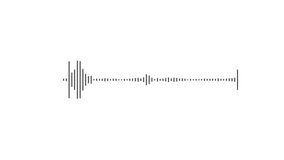 Waveform Audio. Abstract Sound Waves Background 4k. Audio Equalizer Background Animation. spectrum audio animation. - Powered by Shutterstock - Get 15% off with code: PIKWIZARD15