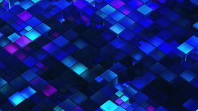 Countdown for 5 seconds futuristic digital technology design: abstract colorful blue light pattern background with geometric 3D squares mosaic texture	 - Powered by Shutterstock - Get 15% off with code: PIKWIZARD15
