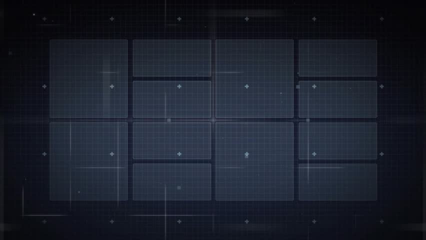 Glowing circuit lines sweeping inward panels showing gauges charts and pointer pulsing metrics. Futuristic, technology, data visualization, digital analytics, user interface, innovation, cyber