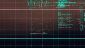 Starting grid with cyan code, green icons connecting network, pink lattice revealing pulsing tree. Cybersecurity, data visualization, digital network, technological, futuristic, innovation, abstract - Powered by Shutterstock - Get 15% off with code: PIKWIZARD15