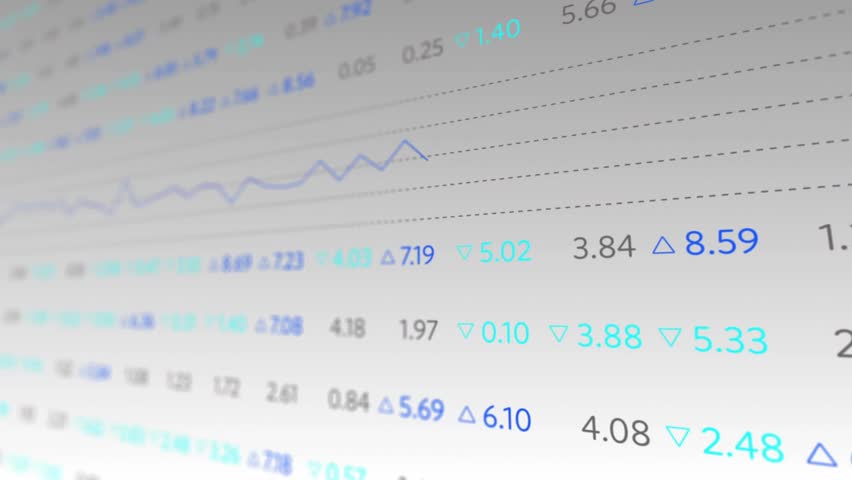 Dashboard appearing on load, chart line rising and falling while icons drifting to visualize trends. Analytics, visualization, interface, motion, digital, monitor, infographic - Powered by Shutterstock - Get 15% off with code: PIKWIZARD15