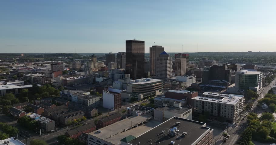 Aerial view of Dayton