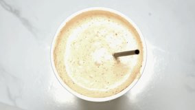 freddo cappuccino coffee with cinnamon - Powered by Shutterstock - Get 15% off with code: PIKWIZARD15