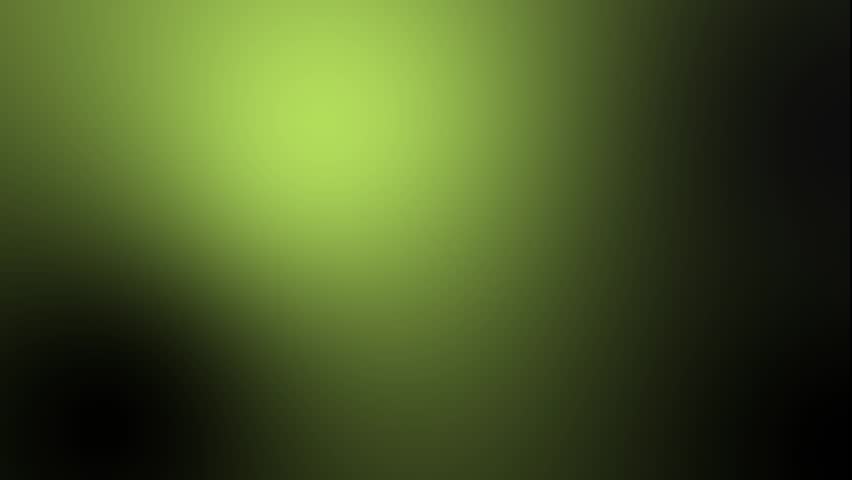 Abstract green gradient background with floating yellow triangles and subtle light effects