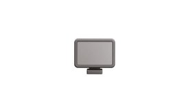Computer monitor showing ai eye symbol great for tech, ai, cybersecurity concepts in presentations, websites, and marketing materials - Powered by Shutterstock - Get 15% off with code: PIKWIZARD15