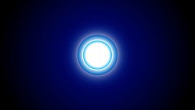 Glow effect animate light wave transition black background. Blue motion graphic circle center. Effect light beam. social media - Powered by Shutterstock - Get 15% off with code: PIKWIZARD15