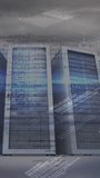 Animation of data processing and padlock over sky and server room. global internet security, connections and data processing concept digitally generated video. - Powered by Shutterstock - Get 15% off with code: PIKWIZARD15