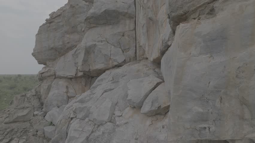 Tsodilo Hills rock art paintings located in the north west of Botswana, Africa