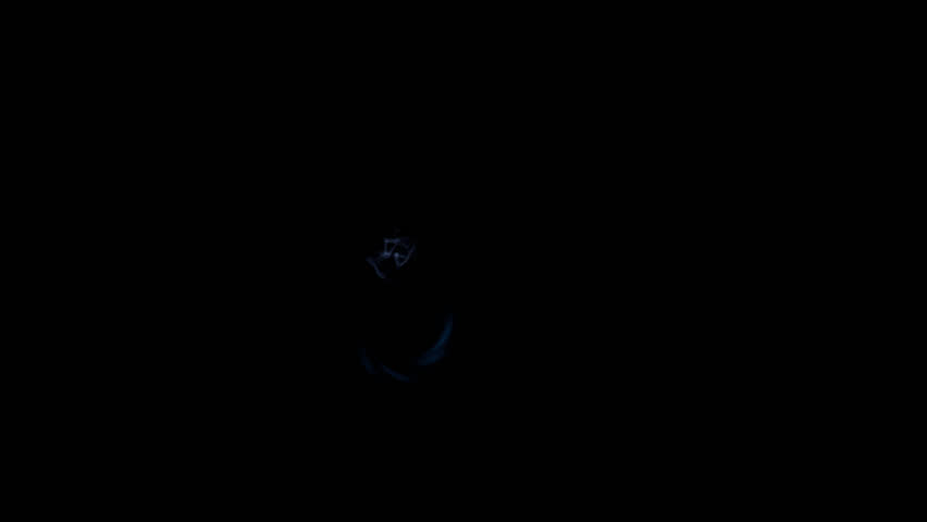 soul energy dash effect on black background