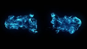 Blue Color Energy Explosion with Abstract Light Waves, Illuminated Motion and Electric Power Concept for Futuristic Technology - Powered by Shutterstock - Get 15% off with code: PIKWIZARD15