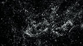 Enchanted snowfall over snowy trees and holiday lights—cozy winter wonderland with festive glow. - Powered by Shutterstock - Get 15% off with code: PIKWIZARD15