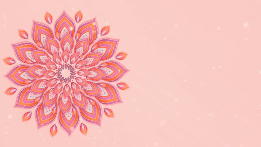 Pink Mandala Design Graphic | Digital Art Wallpaper