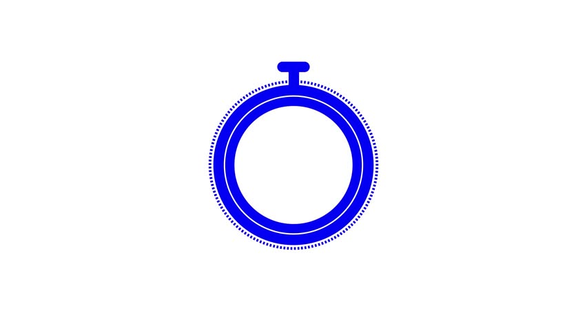 39 minutes timer clock icon 4k animation on a black background. and creating a stunning video.4k video