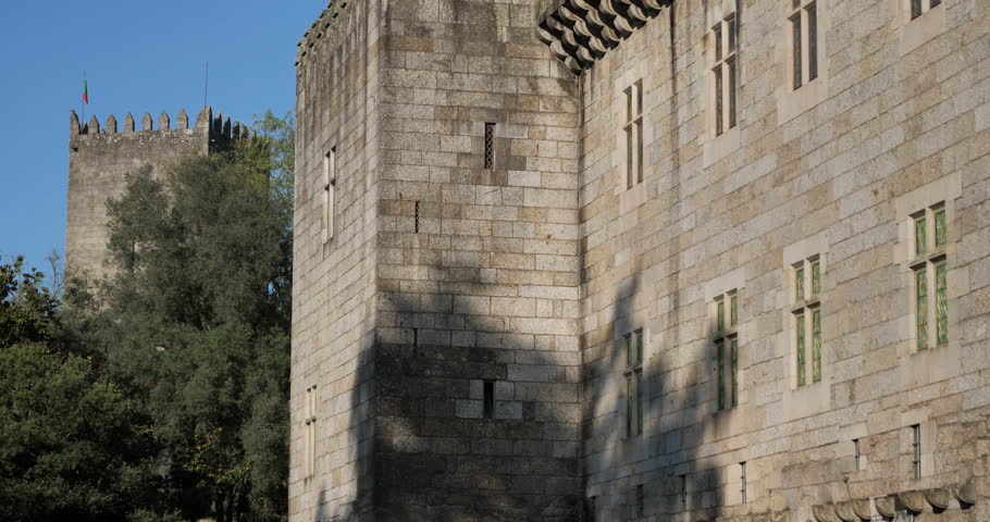 Palace of the Dukes of Braganza, Guimaraes, Portugal.