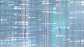 Flashing bars sweeping, data flowing, waveform pulsing-rotating signalling scan, resetting overlay. Technology, cybersecurity, data analytics, digital infrastructure, futuristic, cyber environment, - Powered by Shutterstock - Get 15% off with code: PIKWIZARD15