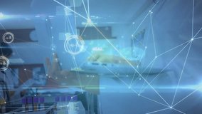 Lab researcher raising scanner above tubes, initiating data linking for analysis with data overlay. Biotechnology, innovation, digital, science, analysis, technology, collaboration - Powered by Shutterstock - Get 15% off with code: PIKWIZARD15