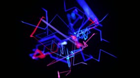 4K DOF Motion Graphics: Visualizing Complex Network Calculations. Dive into a mesmerizing sci-fi realm where data flows through interconnected nodes, representing intricate computational processes. - Powered by Shutterstock - Get 15% off with code: PIKWIZARD15