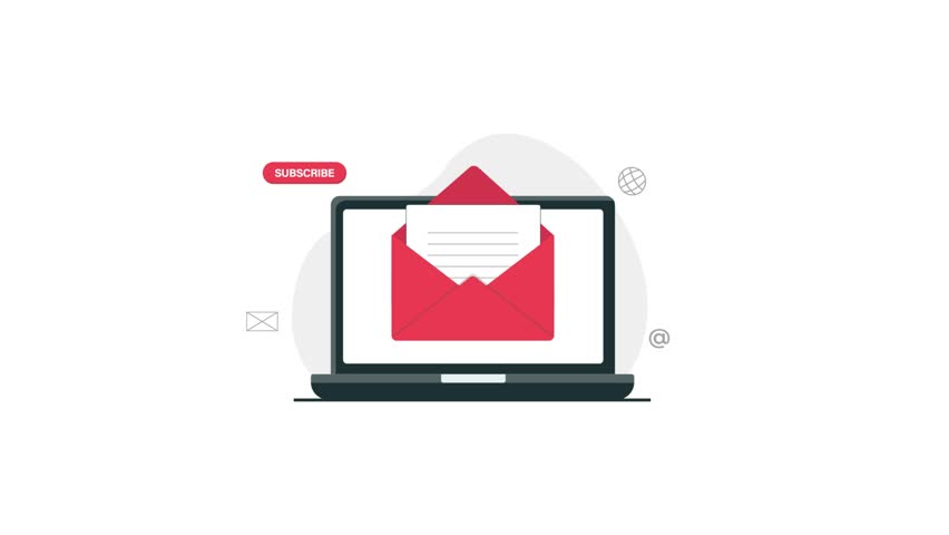 4k Email Marketing Newsletter Concept Animation Video  - Powered by Shutterstock - Get 15% off with code: PIKWIZARD15