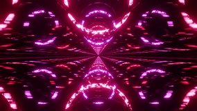 Double rings vertical pink colored tunnel VJ loop animation background - Powered by Shutterstock - Get 15% off with code: PIKWIZARD15