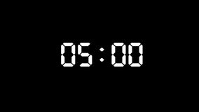  a digital clock showing the time animation 4k videos - Powered by Shutterstock - Get 15% off with code: PIKWIZARD15
