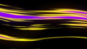 Golden purple neon wave motion background, luxury glowing light line animation, elegant futuristic gradient flow - Powered by Shutterstock - Get 15% off with code: PIKWIZARD15