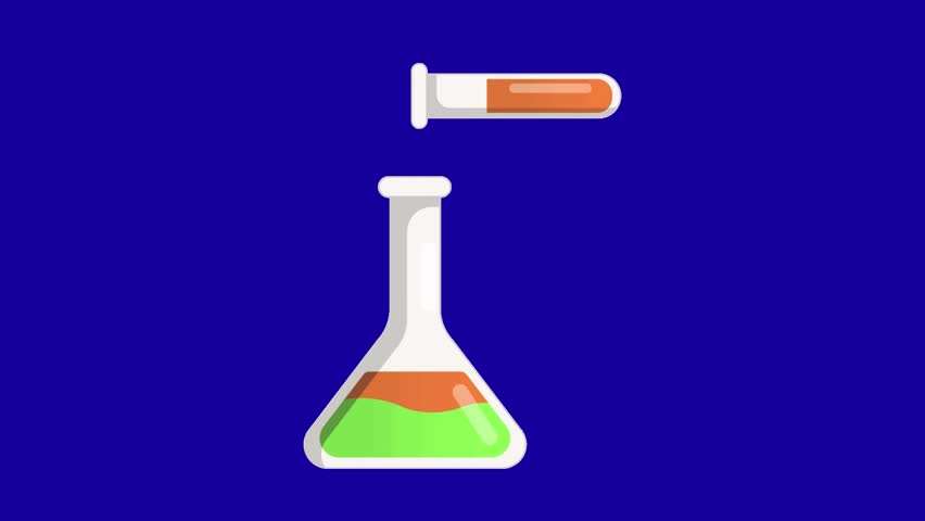 Animation of laboratory graduated cylinder.