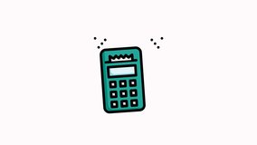 Animated teal cartoon illustration of a vintage pointofsale terminal. Suitable for retail, technology, and finance concepts in graphic design projects.

 - Powered by Shutterstock - Get 15% off with code: PIKWIZARD15
