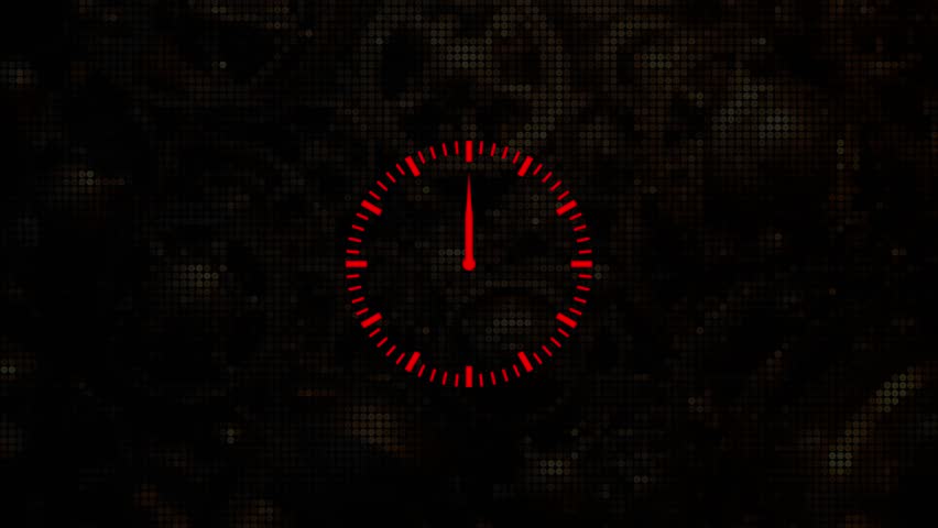 Minimalist animated clock with fast-moving hands symbolizes speed, deadline, time management, and urgency. Perfect 4K motion graphic loop. - Powered by Shutterstock - Get 15% off with code: PIKWIZARD15