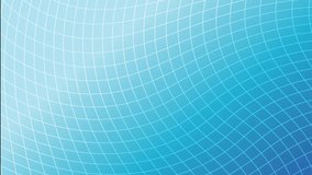 Blank wavvy blue sheet of paper with grid animation. Blueprint background animation. Slide Grid graph pattern. Seamless loop animation - Powered by Shutterstock - Get 15% off with code: PIKWIZARD15