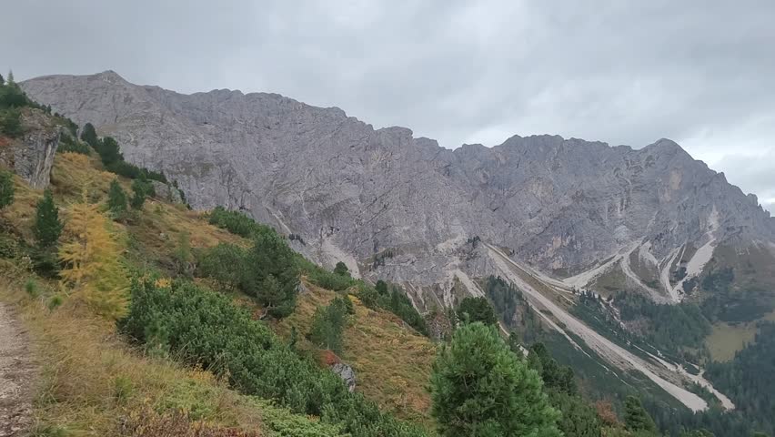 Tourism in the Putia Dolomites in Europe