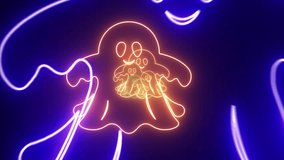 Vibrant Neon Halloween Animations: Spooky and Whimsical Designs for Festive Creations High-Impact Neon Halloween Animation Enhance Your Spooky Visuals with Vibrant Designs - Powered by Shutterstock - Get 15% off with code: PIKWIZARD15