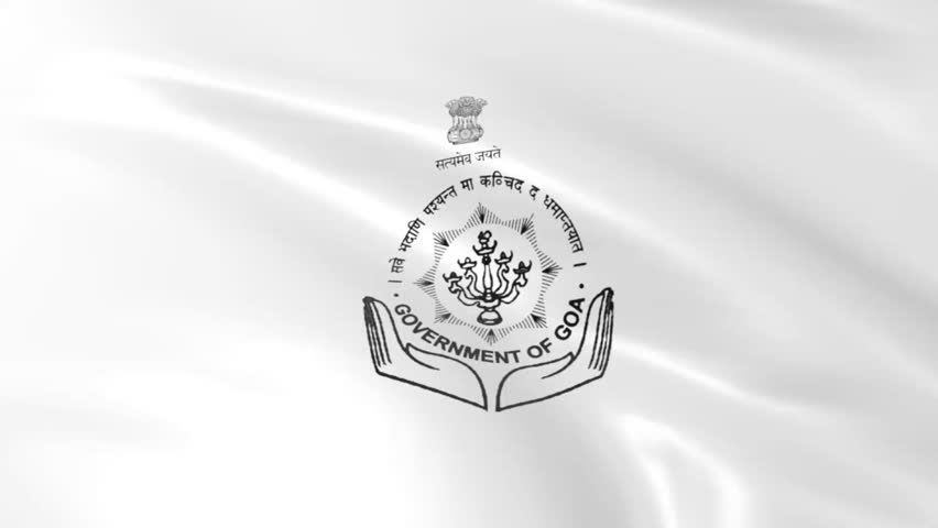 emblem flag of Goa, india state flag