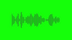 Abstract sound wave visualization on a vibrant green screen , Waveform voice patterns. Modern technology analyzes sound and data flow, Digital equalizers visualize amplitude and spectrum. - Powered by Shutterstock - Get 15% off with code: PIKWIZARD15