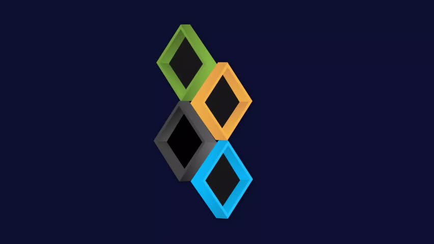 Dynamic infographic animation with colorful arrows and clean 3D design. Perfect for business, presentations, and modern video projects.