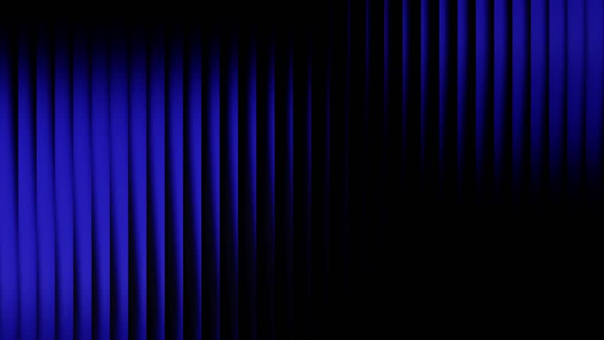 glass effect bright color glow video of dark blue on black backdrop for cover design
