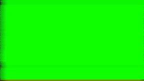 A seamless loop of a bright green screen with VHS static, scan lines, and rolling glitches. Ideal for chroma key overlays and retro bad signal effects. - Powered by Shutterstock - Get 15% off with code: PIKWIZARD15
