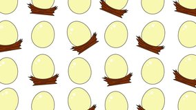 A seamless pattern featuring eggs, perfect for Easter, spring, and various design projects. Use this background for cards, invitations, and more. - Powered by Shutterstock - Get 15% off with code: PIKWIZARD15