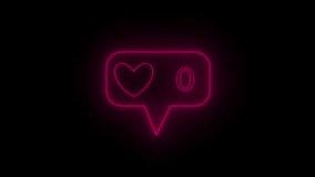 Flat neon pink light design thumbs up 4K social media like counter, shows clicks over time on a white background - Powered by Shutterstock - Get 15% off with code: PIKWIZARD15