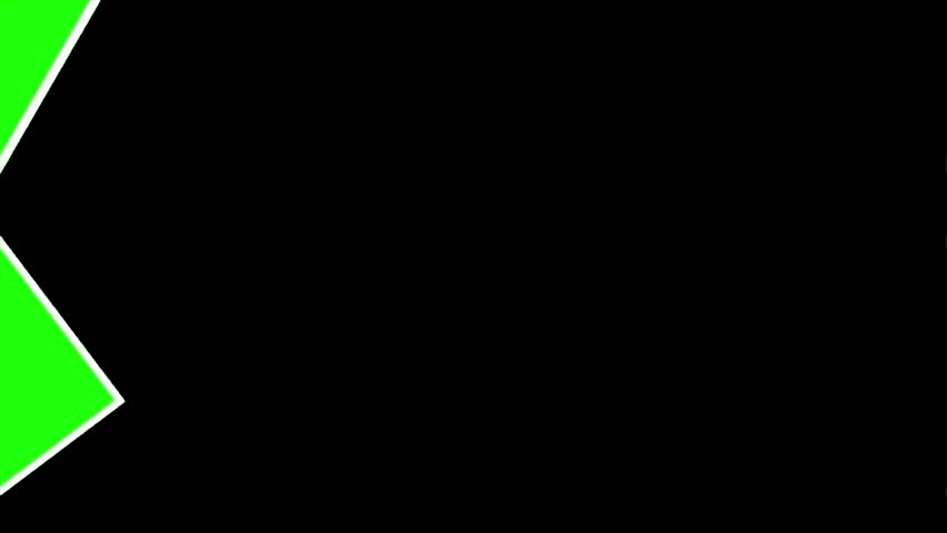 A dynamic photo collage animation. Flying green screen frames with light leaks transition to a full bright green screen. Ideal for chroma key reveals.