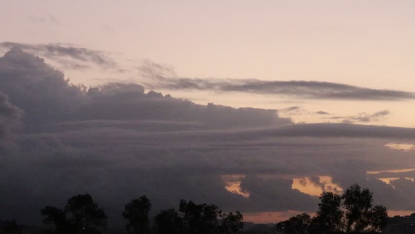 TIMELAPSE OF CLOUDS WITH MONTAINS. SPAIN. 