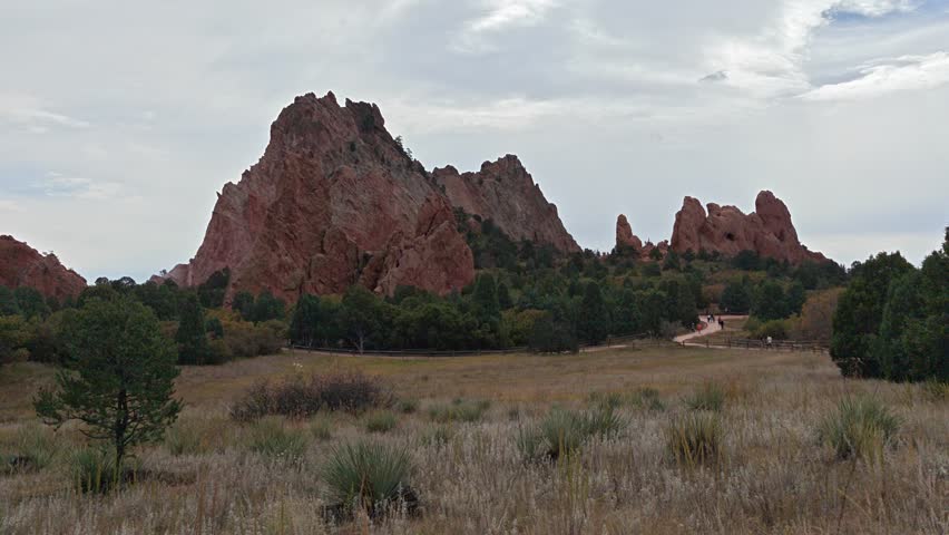 Garden of the Gods Park in Colorado Springs SIAMESE TWINS