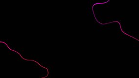 Abstract glowing pink and purple wavy lines. Modern futuristic energy background with copy space. Seamless loop - Powered by Shutterstock - Get 15% off with code: PIKWIZARD15