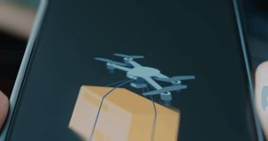 Package distribution service drone, presentation - Powered by Shutterstock - Get 15% off with code: PIKWIZARD15
